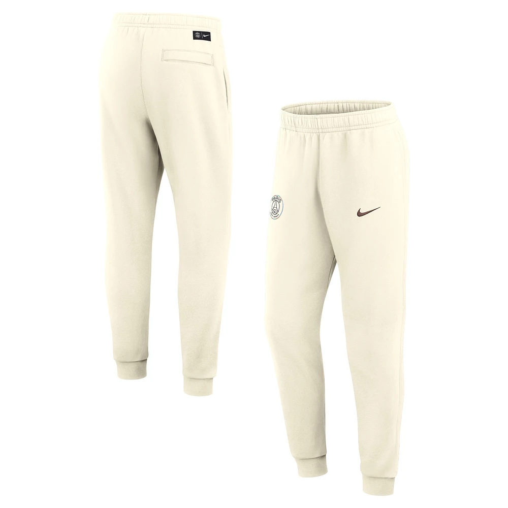 Pantalon Nike Paris Saint-Germain Club Jogger crème pour homme