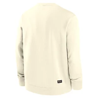 Men's Nike Cream Paris Saint-Germain Club Pullover Sweatshirt