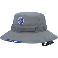 Chapeau bob Paris Saint-Germain Boonie Tri-Blend Performance Nike gris pour homme