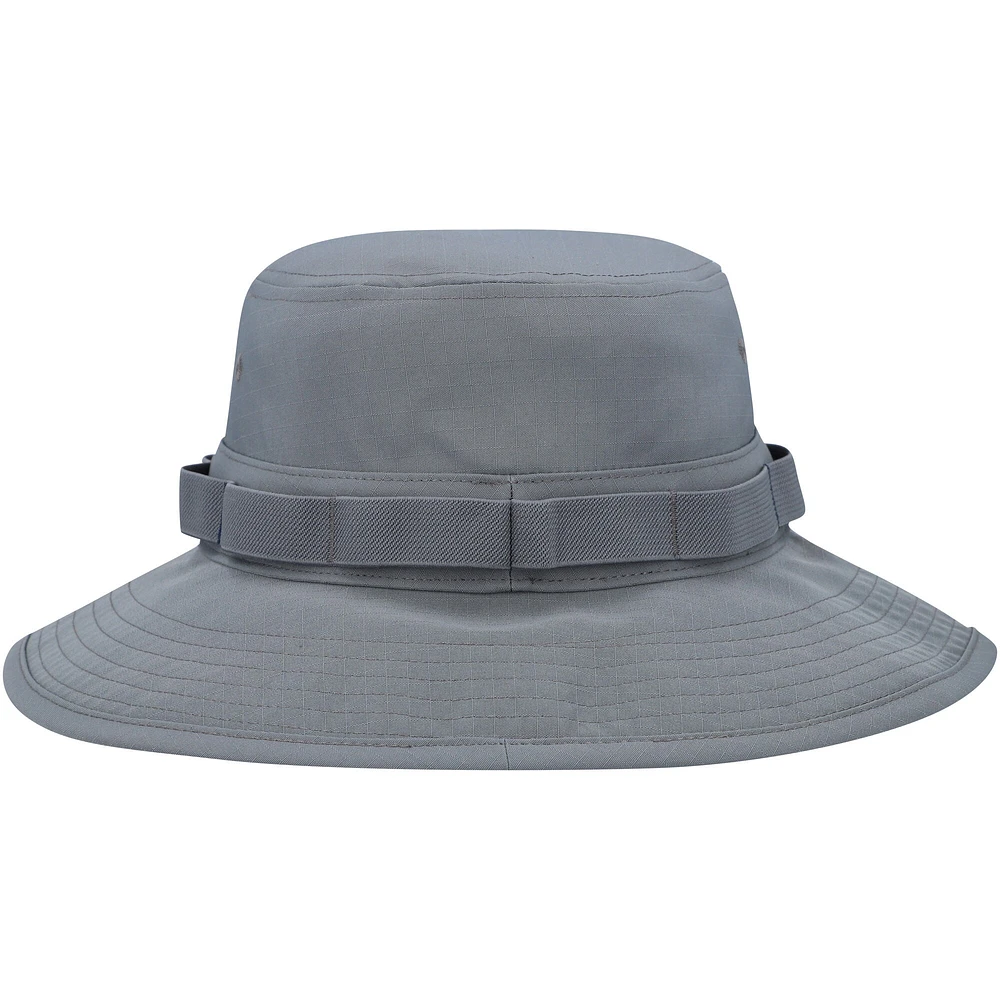 Chapeau bob Paris Saint-Germain Boonie Tri-Blend Performance Nike gris pour homme