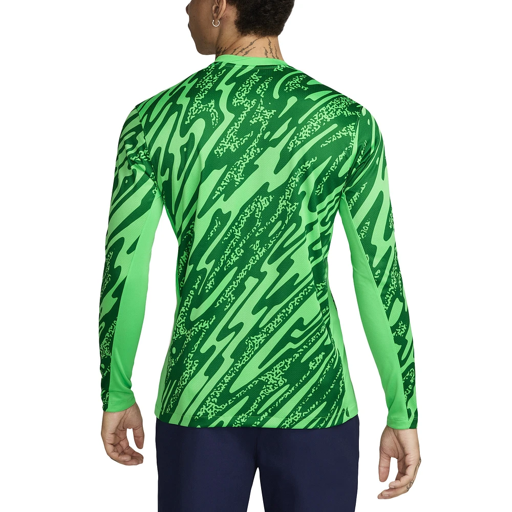 Maillot de gardien but Nike vert Paris Saint-Germain 2024/25 Replica Stadium à manches longues pour homme