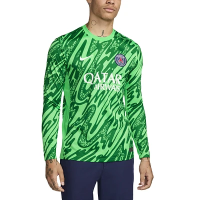 Maillot de gardien but Nike vert Paris Saint-Germain 2024/25 Replica Stadium à manches longues pour homme