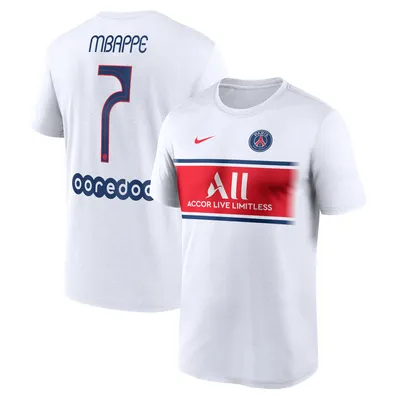 Women's Jordan Brand Kylian Mbappé White Paris Saint-Germain 2021