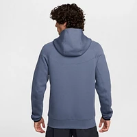 Men's Nike Light Blue Paris Saint-Germain Tech Fleece Full-Zip Hoodie