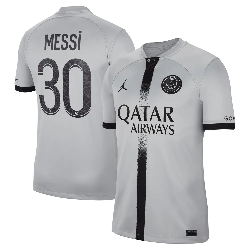 Lionel Messi Paris Saint-Germain Nike Youth 2022/23 Away Breathe