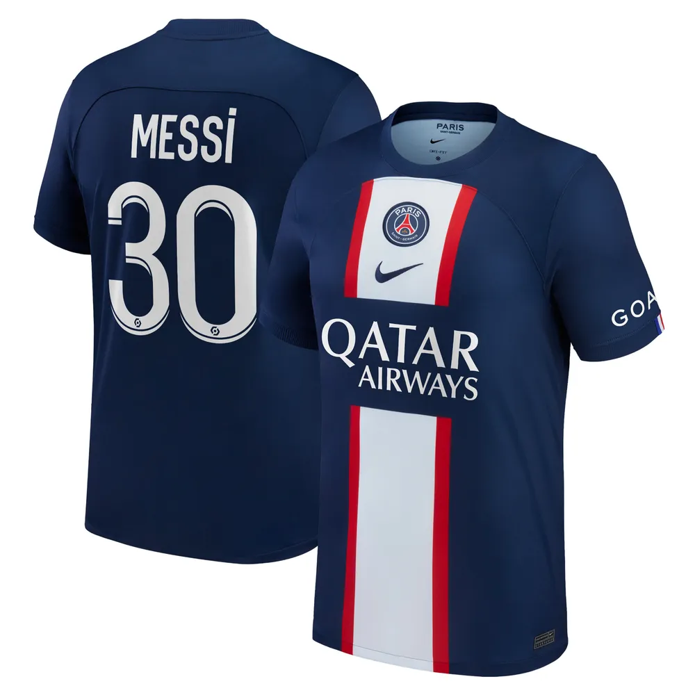 Lids Lionel Messi Paris Saint-Germain Nike 2022/23 Home Replica Player  Jersey - Blue