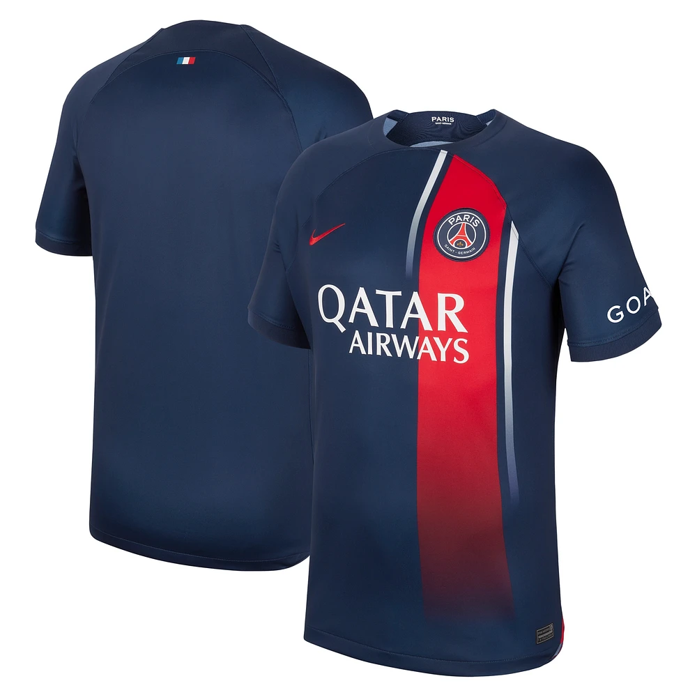 Maillot Homme Nike Paris Saint-Germain 2023/24 Home Replica Bleu Marine