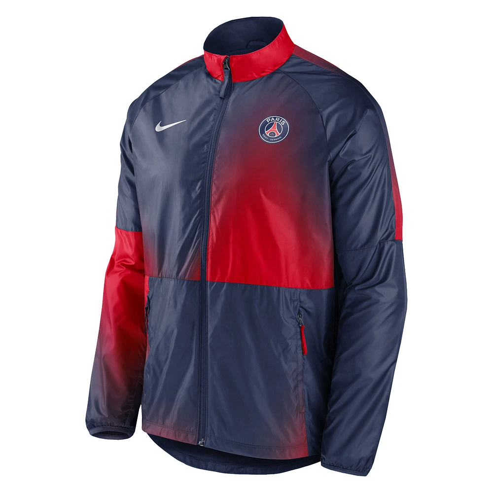 Men's Nike Navy Paris Saint-Germain 2023 Academy AWF Raglan Full-Zip Jacket