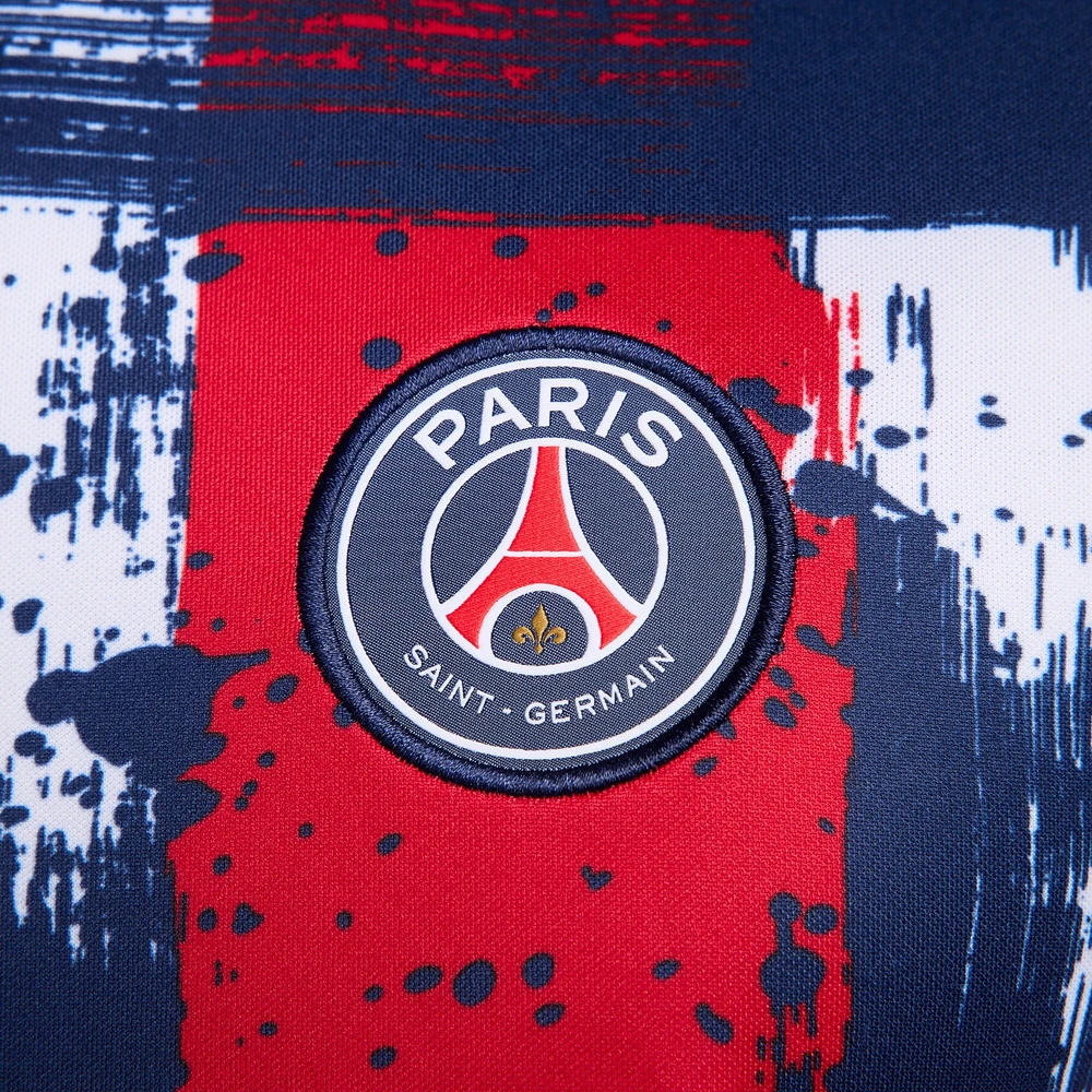 Men's Nike  Navy Paris Saint-Germain 2024/25 Home Academy Pro Pre-Match Top