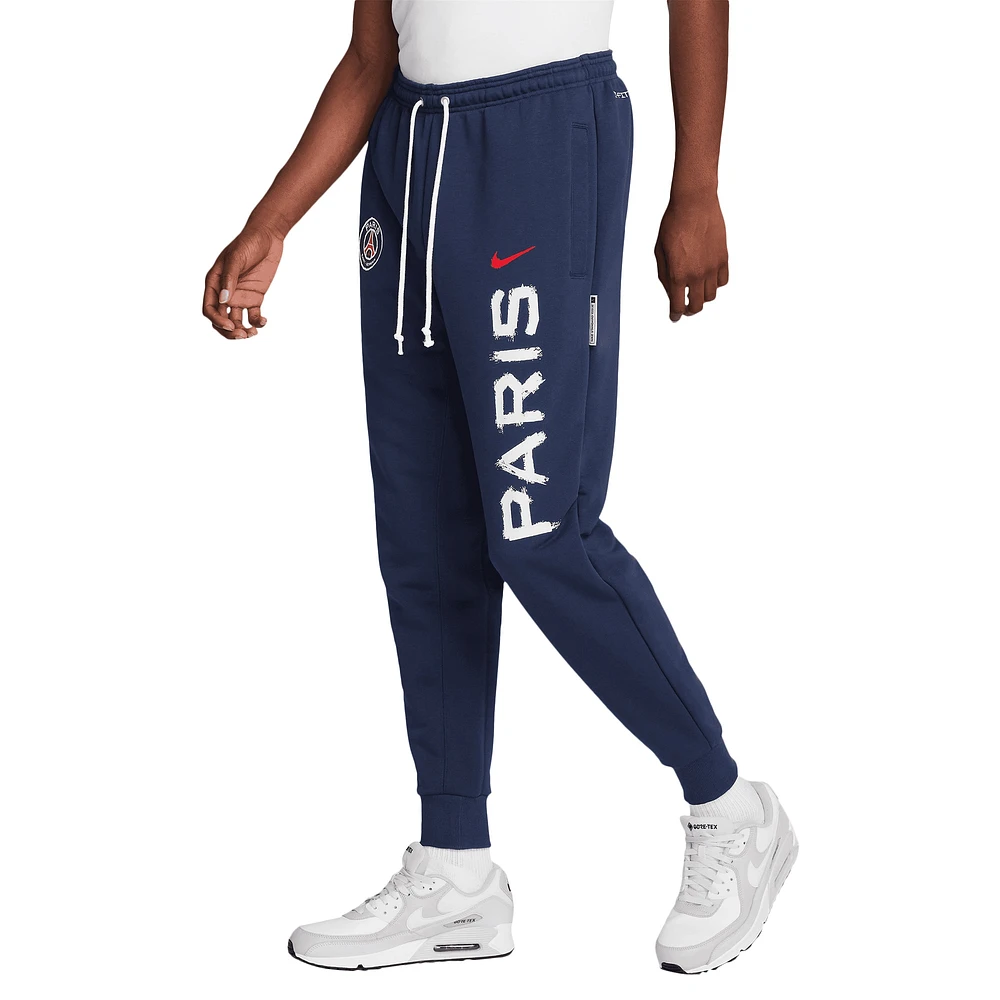 Pantalon fuselé Nike bleu marine Paris Saint-Germain 2024/25 Standard Issue pour homme