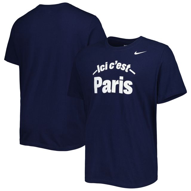 T-shirt Nike Paris Saint-Germain Core bleu marine pour homme