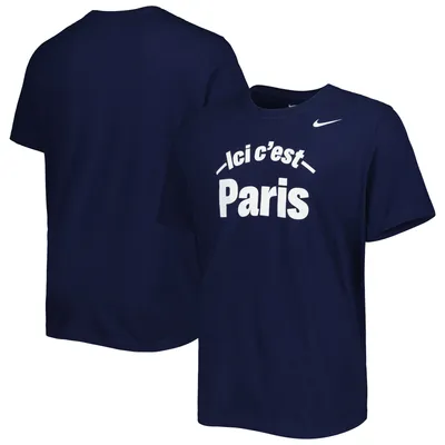 Men's Nike Navy Paris Saint-Germain Core T-Shirt