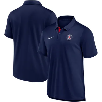 Paris Saint-Germain Nike Pique Polo - Navy