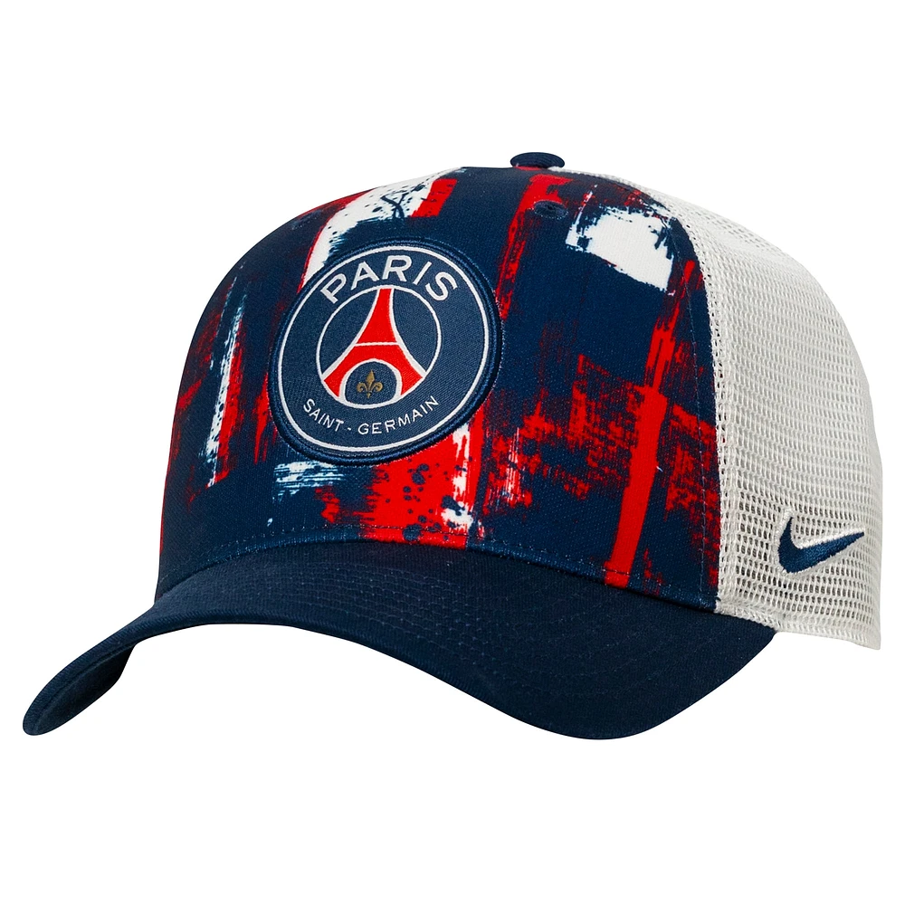 Casquette ajustable à boutons-pression extensibles Nike Paris Saint-Germain Trucker pour homme