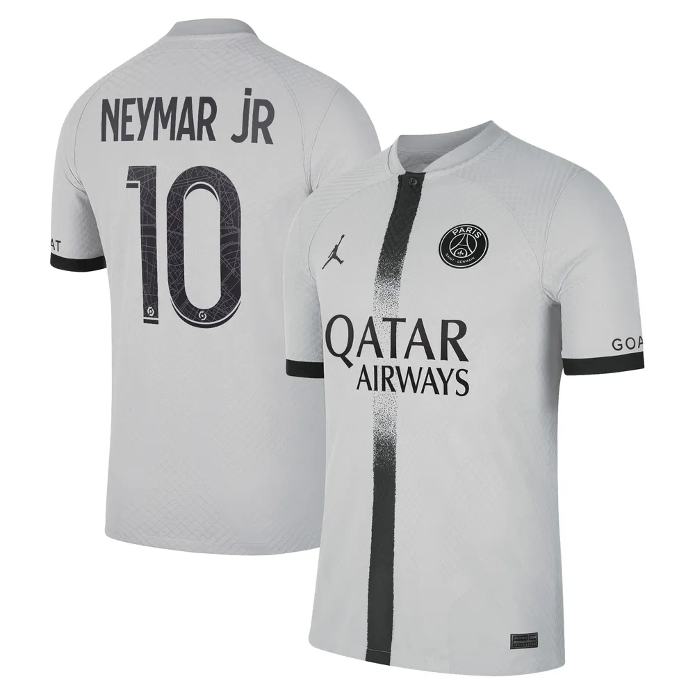 Neymar Jr. Paris Saint-Germain Jordan Brand 2021/22 Fourth Replica Jersey -  White