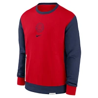 Sweat-shirt Nike Paris Saint-Germain 2023/24 Standard Issue Travel Performance pour homme rouge