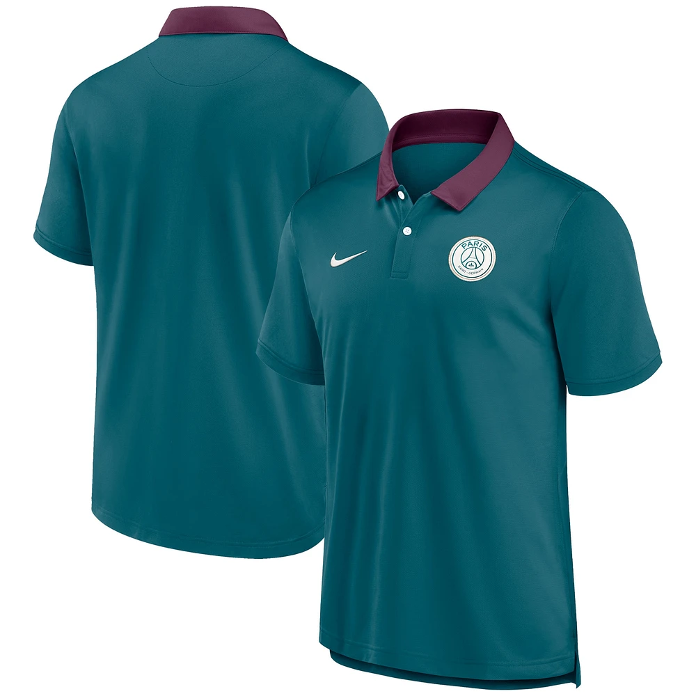 Men's Nike Teal Paris Saint-Germain 2024/25 Performance 2.0 Polo