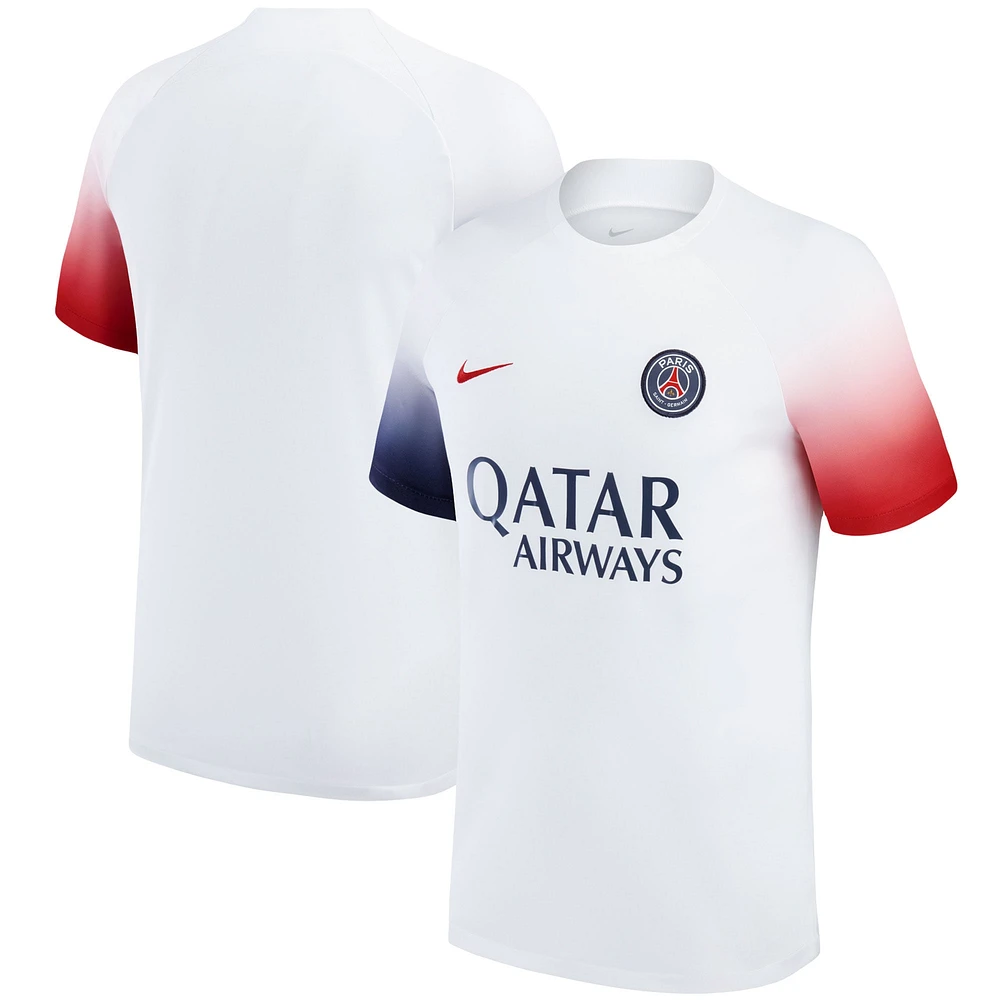 Haut d'avant-match Nike Paris Saint-Germain 2023/24 Academy Pro Homme Blanc