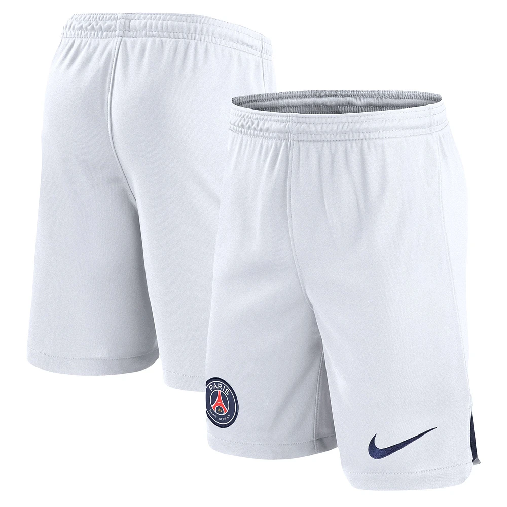 Short Nike Paris Saint-Germain 2023/24 Extérieur Stadium Performance Homme Blanc