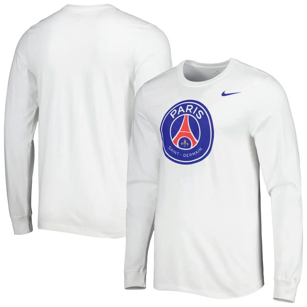 Paris Saint-Germain Nike Sleeve T-Shirt - White Brazos Mall