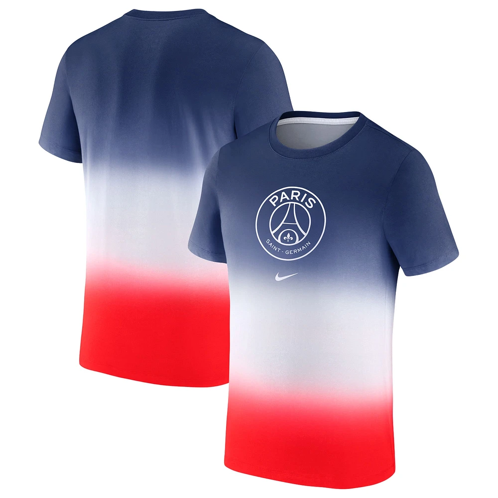 T-shirt à écusson Paris Saint-Germain Nike blanc pour homme