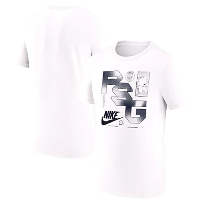 Men's Nike White Paris Saint-Germain Futura T-Shirt