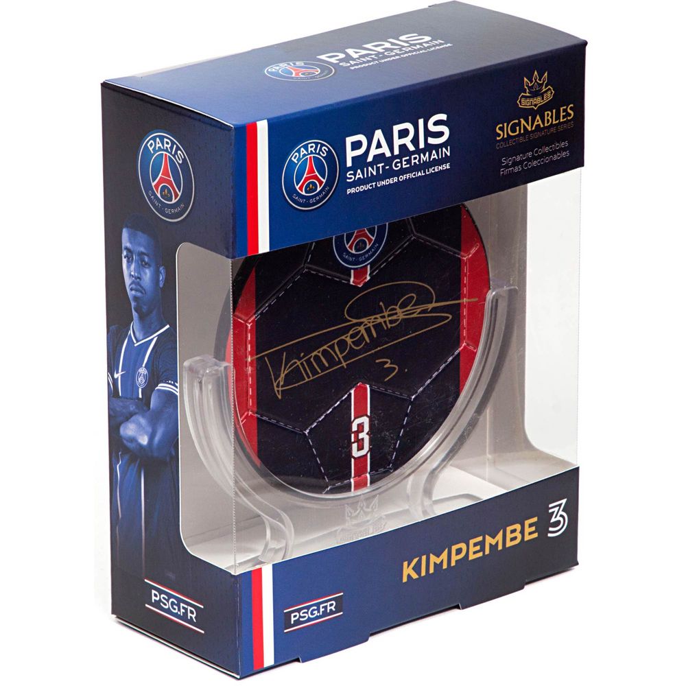 Signables Presnel Kimpembe Paris Saint-Germain Signature Series Collectible