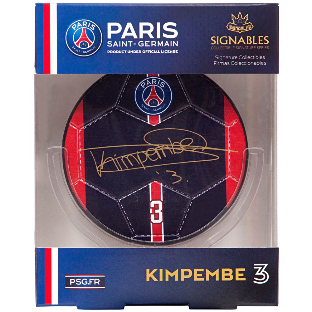 Signables Presnel Kimpembe Paris Saint-Germain Signature Series Collectible