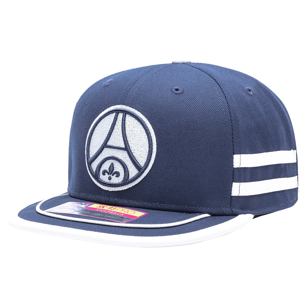 Casquette Snapback Paris Saint-Germain Offshore unisexe bleu marine