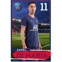 WinCraft Angel Di Maria Paris Saint-Germain 11" x 17" Player Wood Sign