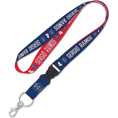 WinCraft Sergio Ramos Paris Saint-Germain 1" Player Detachable Buckle Lanyard