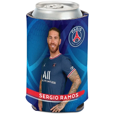 WinCraft Sergio Ramos Paris Saint-Germain Joueur 12oz. Refroidisseur de canettes