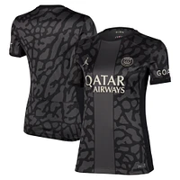 Maillot Jordan Brand Anthracite Paris Saint-Germain 2023/24 Third Stadium Replica pour femme