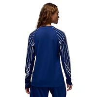 Women's Jordan Brand Blue Paris Saint-Germain 2024/25 Fourth Replica Long Sleeve Jersey