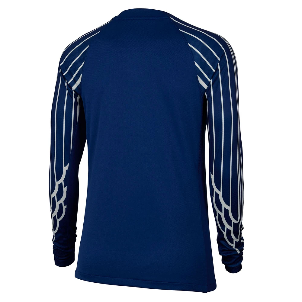 Women's Jordan Brand Blue Paris Saint-Germain 2024/25 Fourth Replica Long Sleeve Jersey