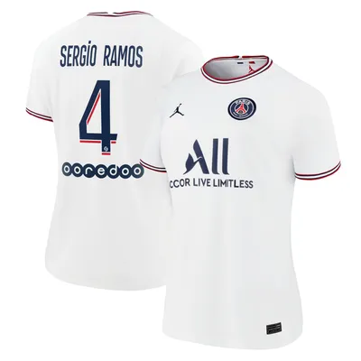 Youth Jordan Brand Lionel Messi Blue Paris Saint-Germain 2021/22 Home  Breathe Stadium Replica Player