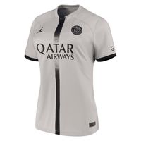 Women's Nike Black Paris Saint-Germain 2022/23 Away Breathe Stadium Replica Blank Jersey