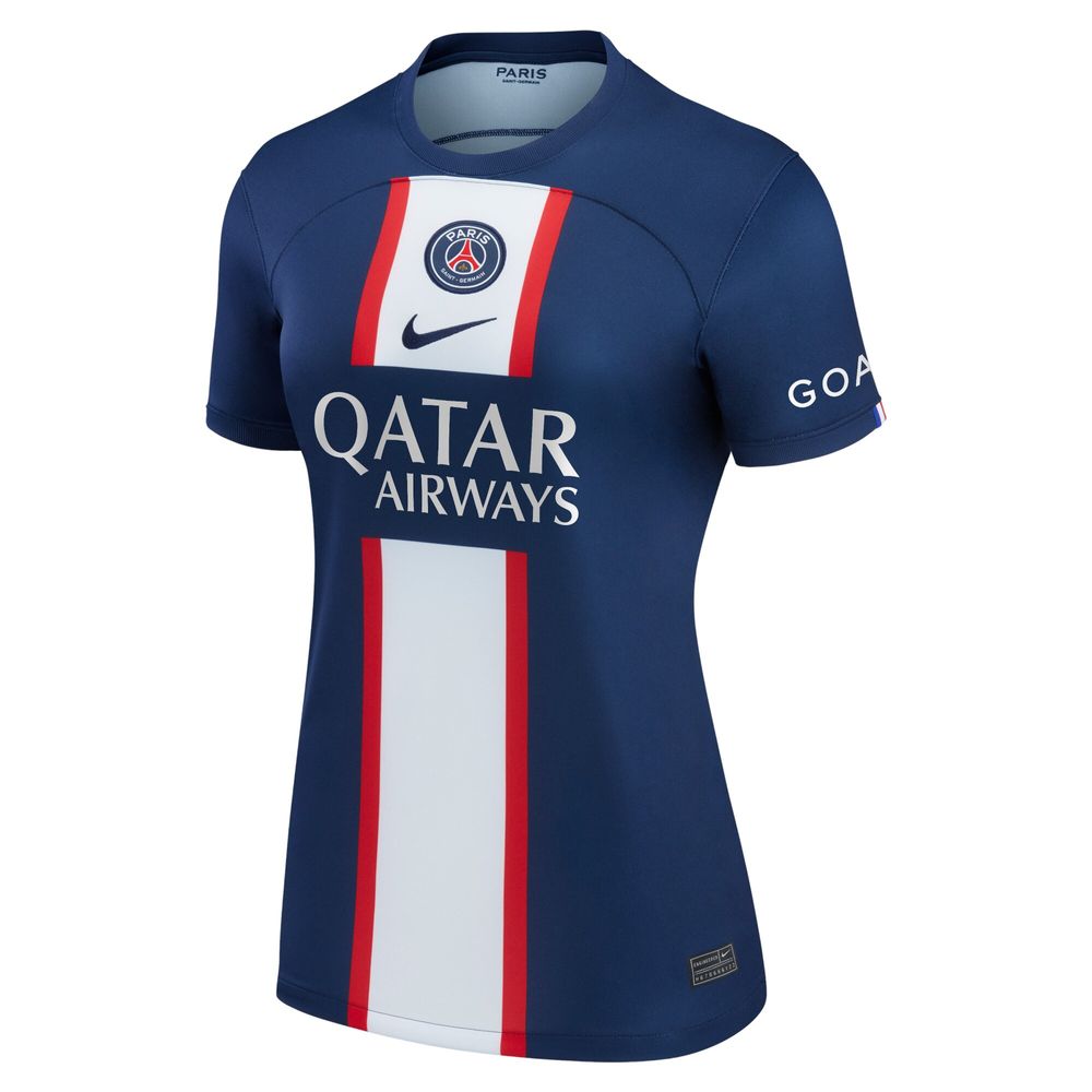 Women's Nike Blue Paris Saint-Germain 2022/23 Home Replica Blank Jersey