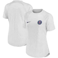 Haut Performance Nike Paris Saint-Germain 2022/23 Domicile Avant-Match Femme Gris