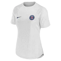 Haut Performance Nike Paris Saint-Germain 2022/23 Domicile Avant-Match Femme Gris