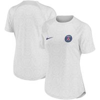 Women's Nike Gray Paris Saint-Germain 2022/23 Pre-Match Home Performance Top