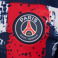 Women's Nike  Navy Paris Saint-Germain 2024/25 Home Academy Pro Pre-Match Top