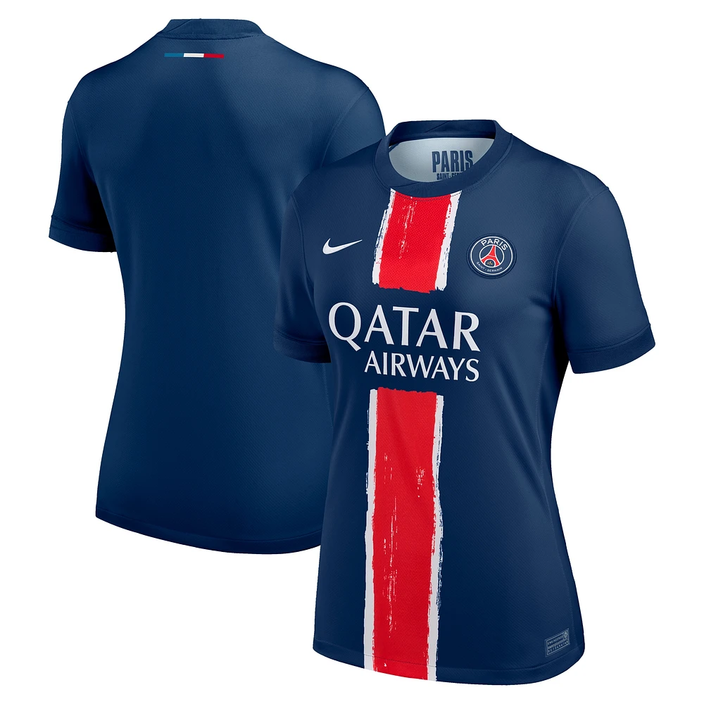 Maillot Nike Bleu Marine Femme Paris Saint-Germain Réplique Domicile 2024/25