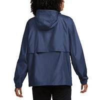 Veste zippée tissée Nike bleu marine Paris Saint-Germain Essential pour femme