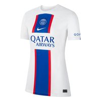 Women's Nike White Paris Saint-Germain 2022/23 Third Breathe Stadium Replica Blank Jersey