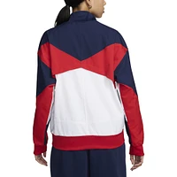 Veste entièrement zippée Nike Paris Saint-Germain 2024/25 Strike Anthem pour femme blanche