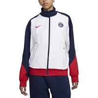 Veste entièrement zippée Nike Paris Saint-Germain 2024/25 Strike Anthem pour femme blanche