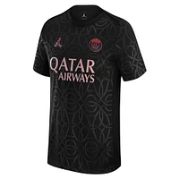 Youth Jordan Brand Black Paris Saint-Germain 2024/25 Third Academy Pro Pre-Match Top