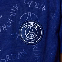 Youth Jordan Brand Blue Paris Saint-Germain 2024/25 Fourth Academy Pro Pre-Match Top