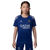 Maillot réplique Jordan Brand bleu Paris Saint-Germain 2024/25 pour jeunes